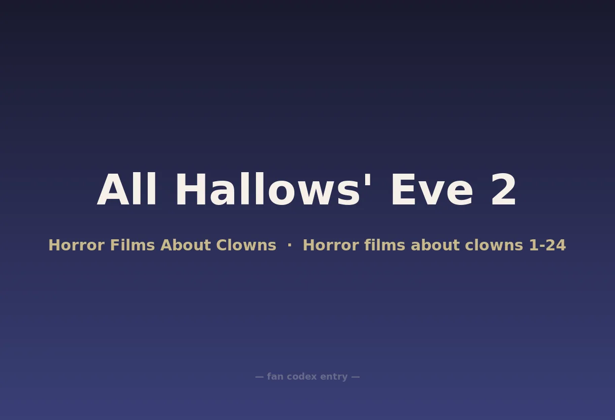 All Hallows' Eve 2